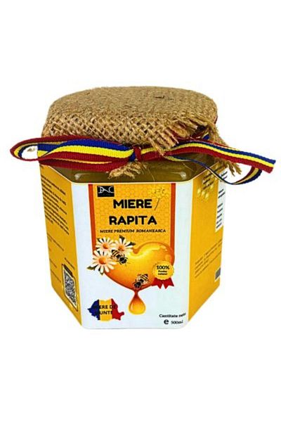 DACSHOP DAC shop natural rapeseed honey, 500g