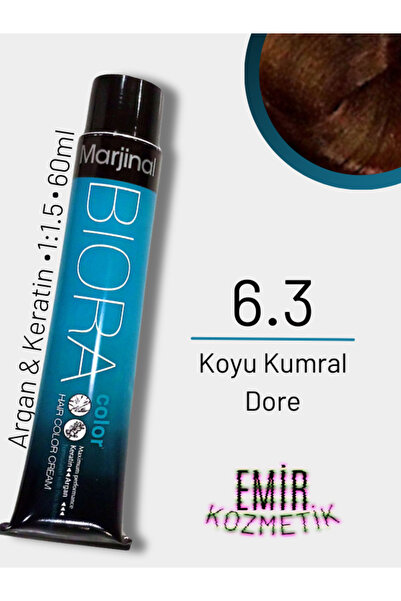 Marjinal Biora Saç Boyası - 6.3 Koyu Kumral Dore