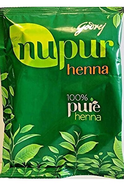 Godrej حناء نوبور الطبيعية لتلوين الشعر ومنحه لونًا صحيًا 500 جرام