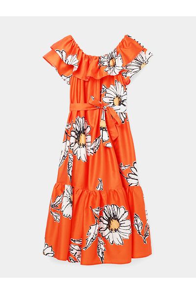 Desigual Women Summer Dress 24SWVW02 Orange