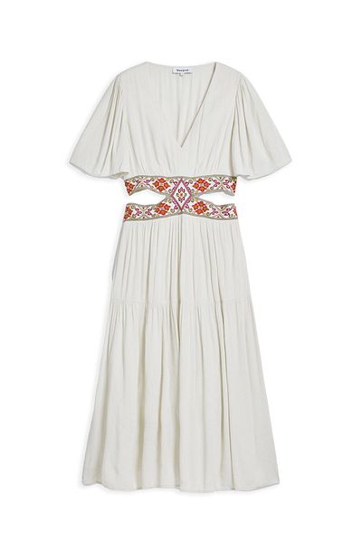 Desigual Rochie de vară pentru femei 25SWVW98 Alb