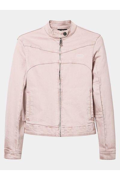 Desigual Women's Denim Jacket 24SWED49 Pink