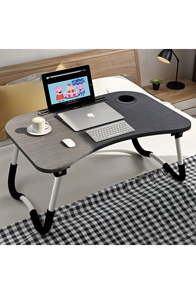 1st Small Foldable Laptop Table for Bed 60*40cm