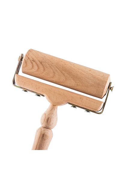 Dania Beech wood dough roller with hanging handle for easy use