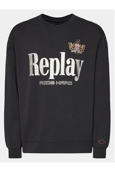 Replay Men's Sweatshirt M6823 .000.23650PW Black