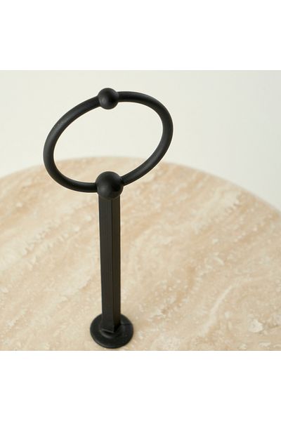 Bella Maison Ephesus Travertine 2 Tier Cookie Holder Natural