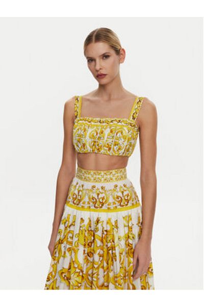 Dolce&Gabbana Top Dolce & Gabbana pentru femei F755PT HH5EA Galben