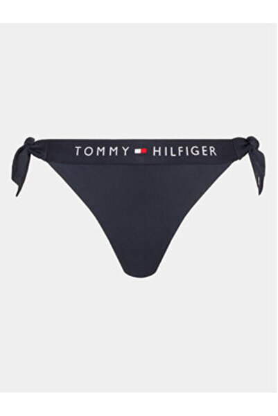 Tommy Hilfiger Slip de bikini pentru femei UW0UW04497 Albastru