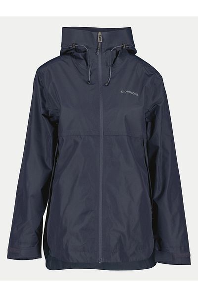 Didriksons Womens Raincoat 505244 Navy Blue