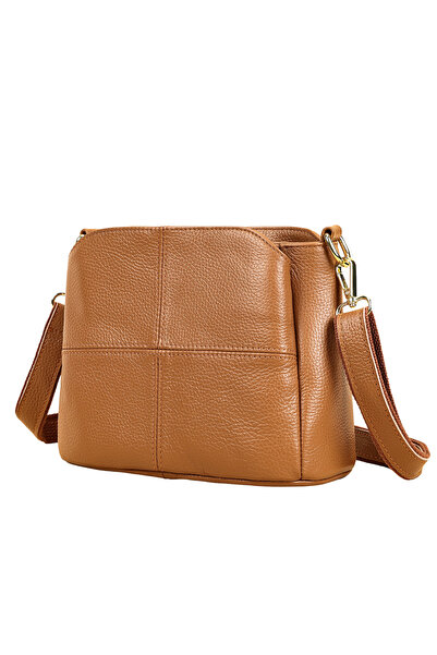 Busy Lady&Gentleman Γυναικεία τσάντα Caprice, γνήσιο δέρμα, τσάντα ώμου και χ...