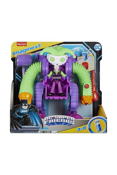 fısher Fisher Price Imaginext DC Super Friends Playset - Joker Figure with Robot Armor
