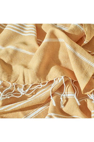 Bella Maison 100% памук Alora Peshtemal Mustard (95X180 CM)