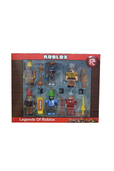 ferman's home Roblox 15 Piece Boxed Toy Set with 6 Figures - Roblox - Legend of Roblox