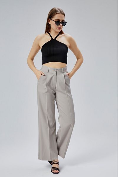 Jamila Elastic Waist Summer Women's Trousers