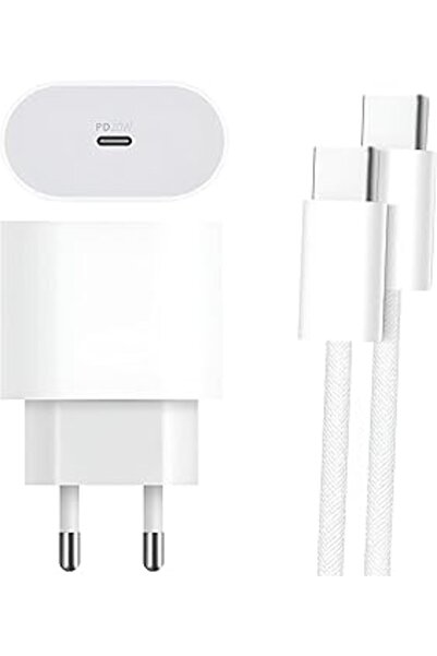 STOREMAX 20 Watt Hızlı Şarj Seti, Type-c Adaptör Ve Type C Şarj Kablosu, Iphone Ve Samsung Uyumlu
