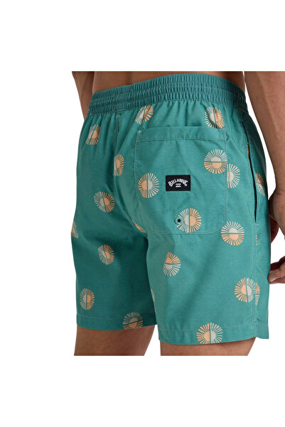 BİLLABONG Ανδρικό πράσινο βόλεϊ σορτς Vacay Lb ERKEK VOLLEY SHORT EBYJV00144