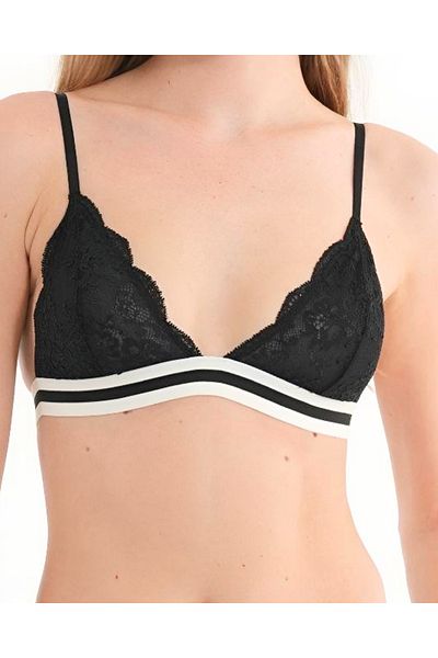 Atelier Tuberose Γυναικείο σουτιέν Ruched Triangle - Bralette χωρίς Underwire