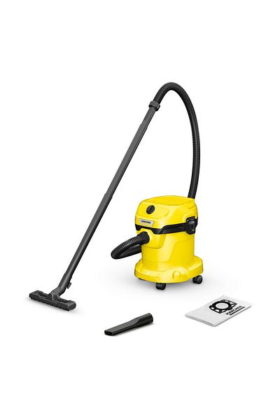 Karcher Wet And Dry Multipurpose Vacuum Cleaner, 12 L, 1000 W, WD 2 Plus V-12/4/18/C