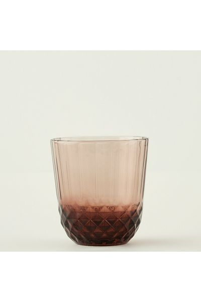 Bella Maison Colore Cutting Glasses 6 Pcs Brown (320 Cc)