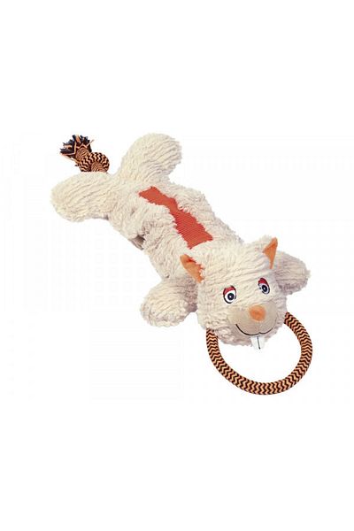 Nobby Plush Lamb Dog Toy with Handle and Extending Sound 60cm