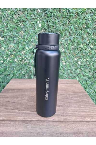 KALE PROMOSYON KİŞİYE ÖZEL DİJİTAL GÖSTERGELİ TERMOS 1000 ML KAMP OKUL İŞ SPO...