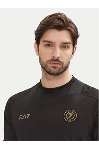 EA7 Emporio Armani Tricou bărbătesc negru EA7 EMPORIO ARMANI-7M000256 AF13537...
