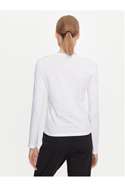 EA7 Emporio Armani Μπλούζα για αγόρια 6DTT16 TJLOZ Λευκό