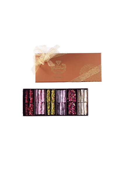 Şekerci Cafer Erol Karışık Parmak Lokum- Dikey Gold Kutuda 380 gr