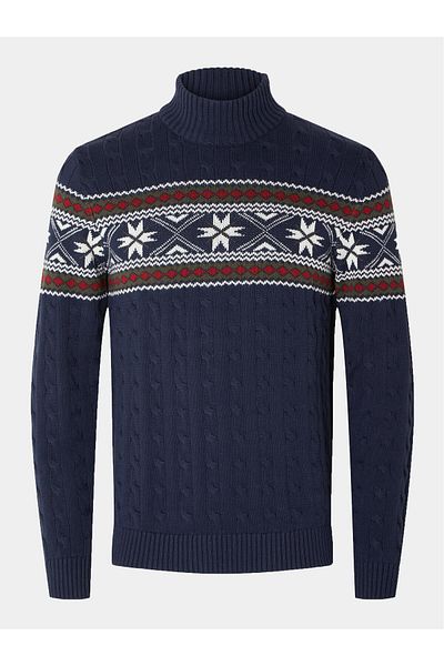 Selected Homme selected homme Men's Golf 16081554 Navy blue