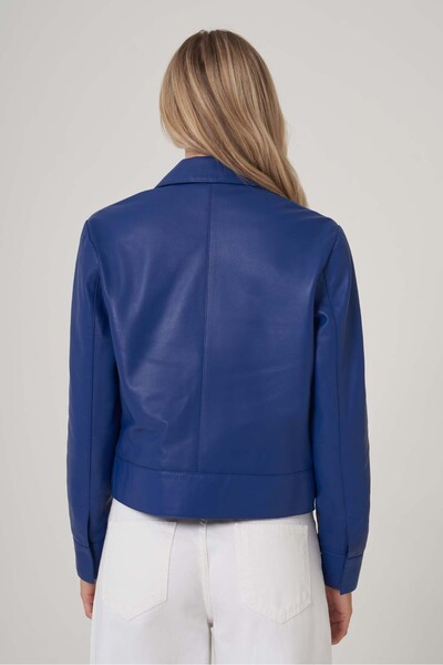 UTOPIAN Çıtçıtlı Deri Mont