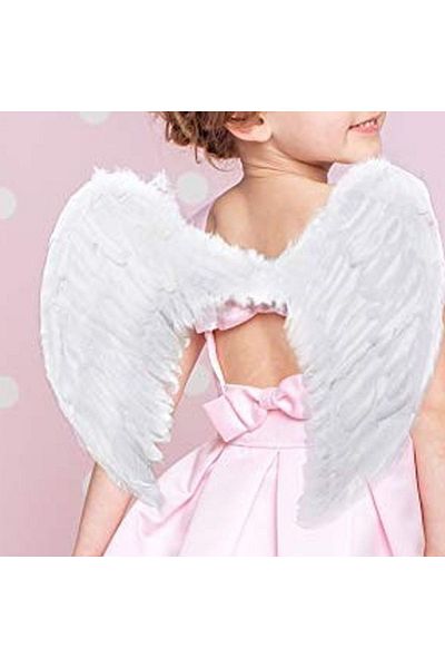 Findit White Color Small Size Baby Angel Wing 30X45 cm (2818)