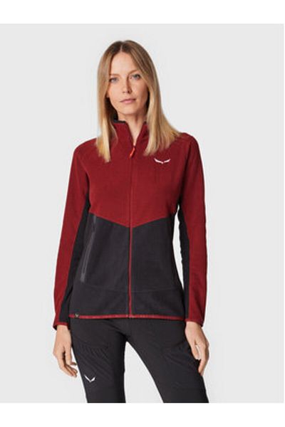 Salewa Women's Technical Sweatshirt 00-0000027925 Burgundy