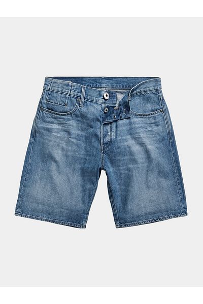 G-STAR RAW Pantaloni scurți din denim pentru bărbați G-Star Raw D24411-D536 albaștri