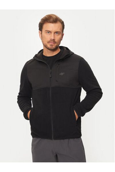 4F Men's Fleece 4FWAW24TFLEM269 Black