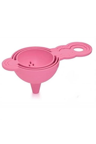 storeks Practical Egg Strainer Mini Strainer Funnel Set All in One