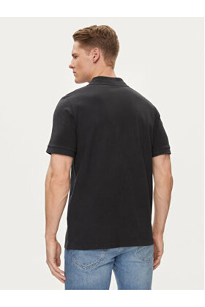 SAVE THE DUCK Polo bărbătesc DR1213M-BATE18 Negru