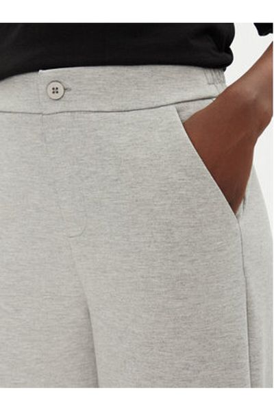fransa Women's Fabric Trousers 20615134 Gray