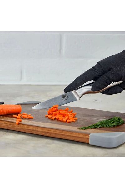 LiderGlobal 9 cm Stainless Steel Ultra Sharp Kitchen Chef Knife