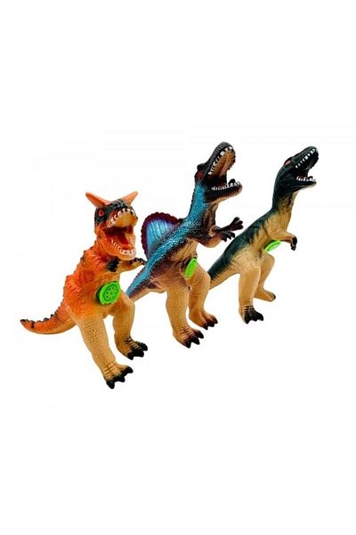 LiderGlobal Plastic Sound Dinosaur - 1 Piece in Stock Will Be Sent