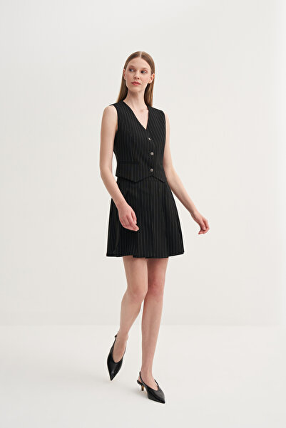 Jorbinol V Yaka Çizgili Yelek