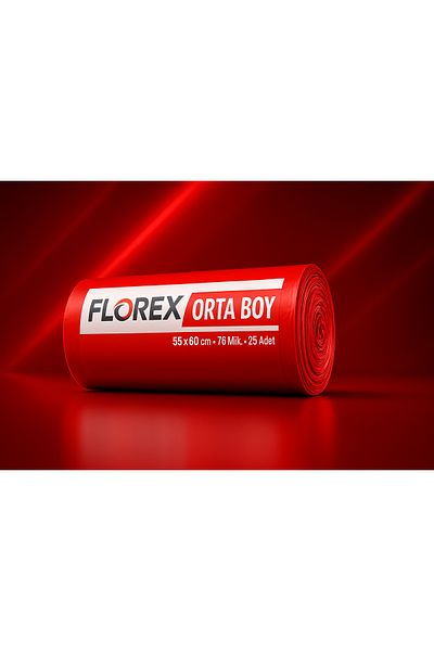 Florex Medium Size Medical Waste Garbage Bag 55 X 60 Cm 1 Roll