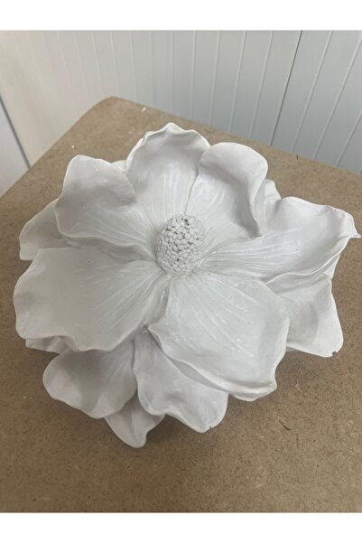 Ahşap Hobi Boyanabilir Orta Boy Dekoratif Polyester Manolya