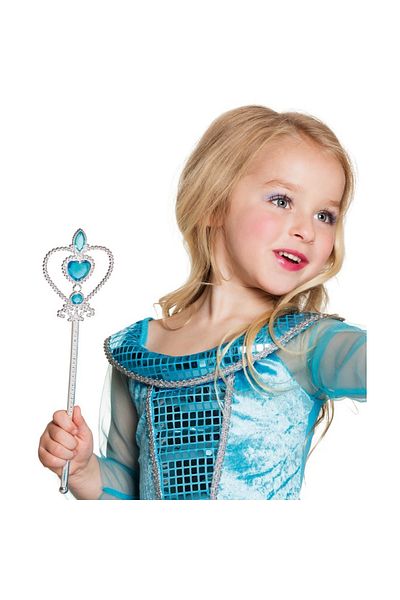 Findit Blue Color Heart Embroidered Frozen Elsa Wand (2818)