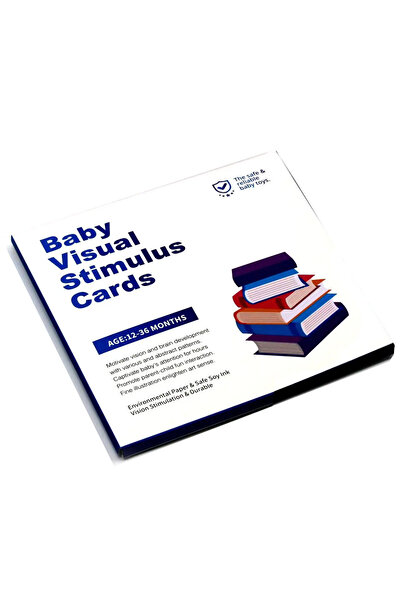 OEM Set 16 carduri stimulare vizuala bebelusi, cartonase cu imagini color rea...