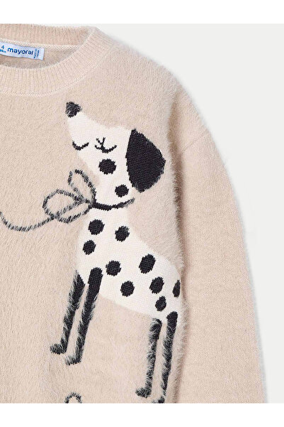 MAYORAL Pulover de fetiță bej