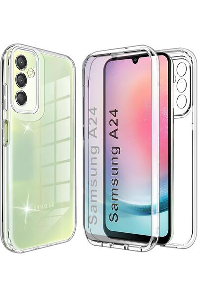 PiyasaSepeti Samsung Galaxy A24 Çift Taraflı Silikon Kılıf