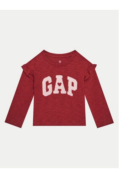 GAP Girl Blouse 626254-01 Burgundy