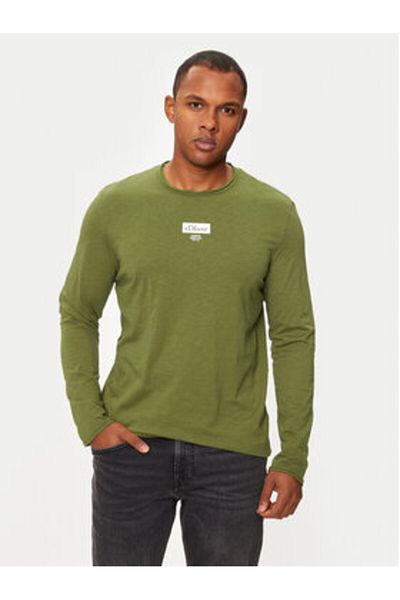 s.Oliver s oliver Men's Longsleeve 10.3.11.12.130.2150055 Green