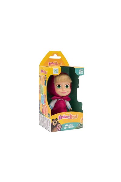 LiderGlobal Mha37000 Masha and the Bear 12 cm Doll