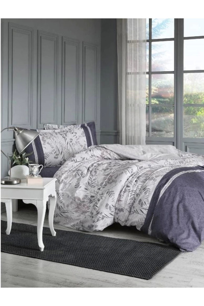 thebestnzm Özdilek Double Ranforce Duvet Cover Set Branch White